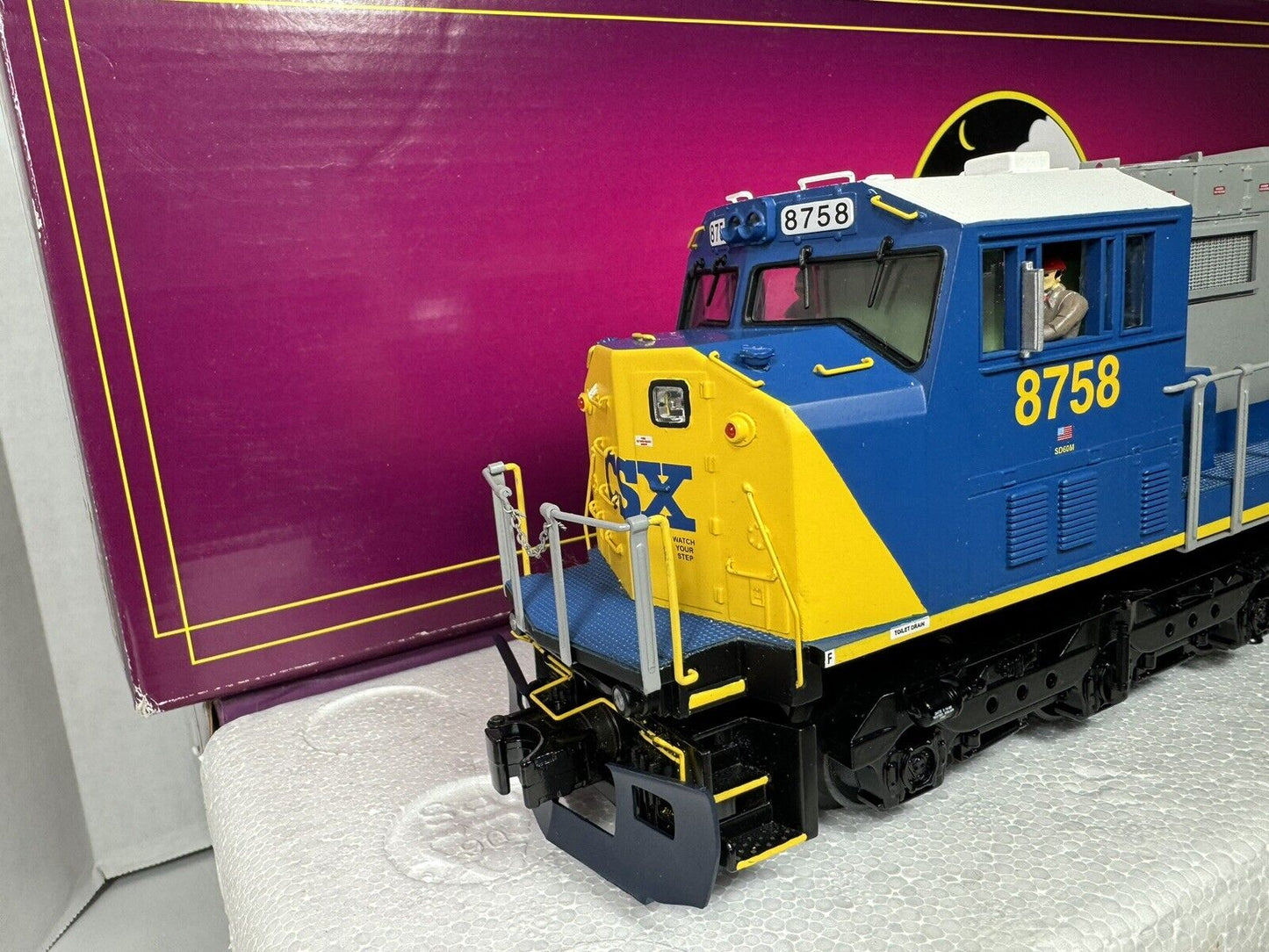 MTH 20-20446-1 CSX SD60M diesel engine #8583 PS 3.0 EX