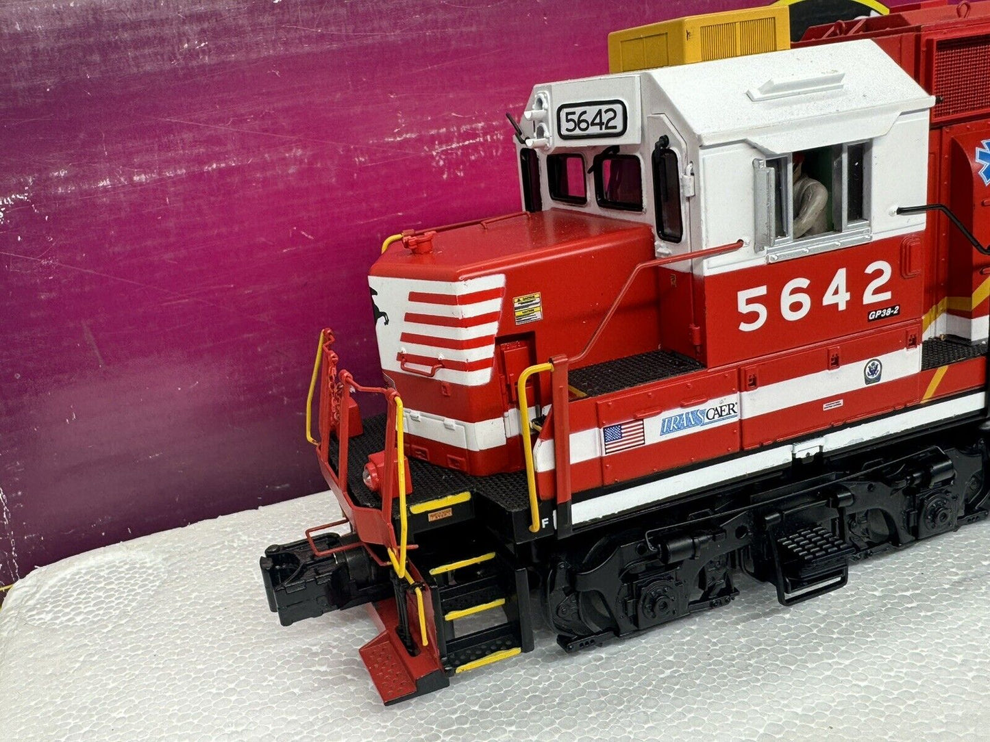 MTH 20-20648-1 Norfolk Southern 1st Responders GP38-2 diesel engine PS 3.0 EX