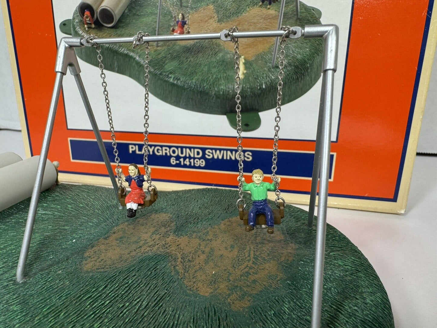 Lionel 6-14199 Playground Swings operating trackside accessory LNIB