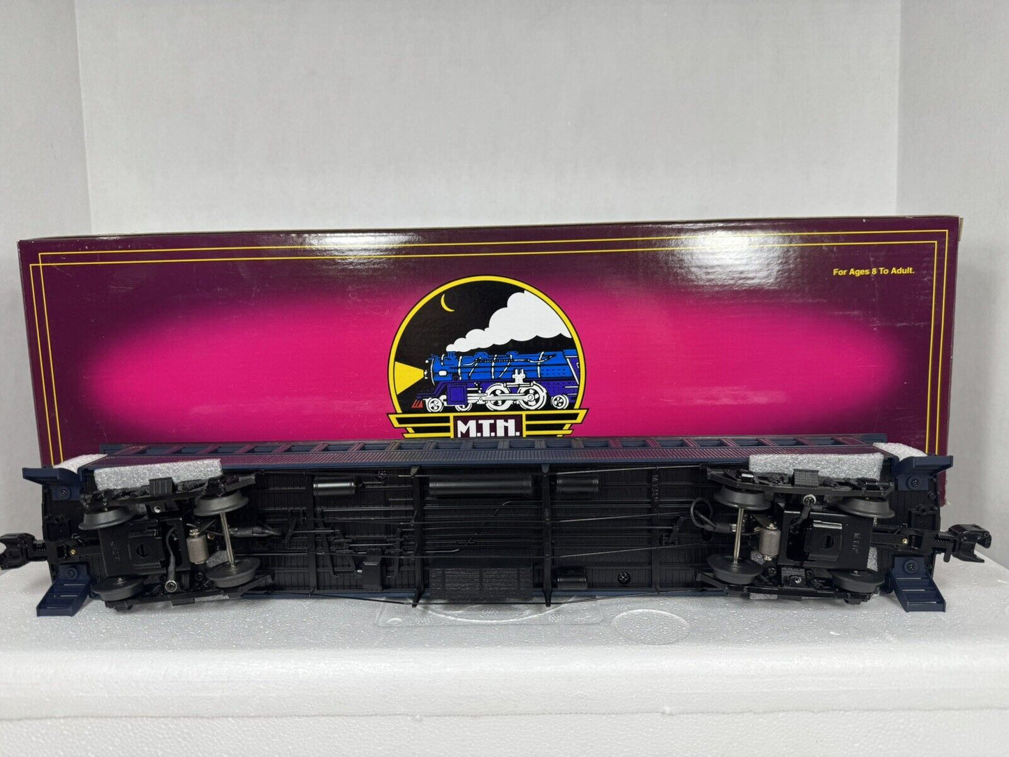 MTH 20-62008 Baltimore & Ohio B&O 64' woodsided coach passenger add-on car NIB