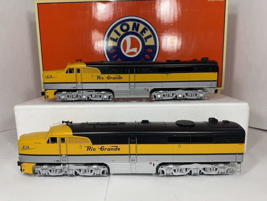 Lionel LEGACY 6-82223 Rio Grande Alco PA diesel locomotive AA set #6001 #6003