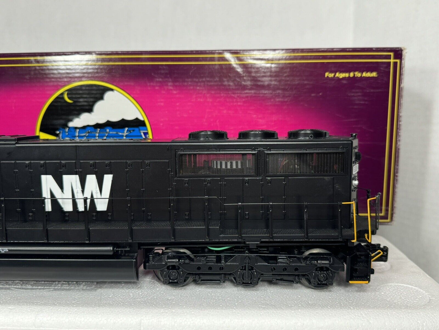 MTH 20-2706-1 Norfolk & Western N&W SD50 diesel engine #6503 PS 2.0 BCR EX