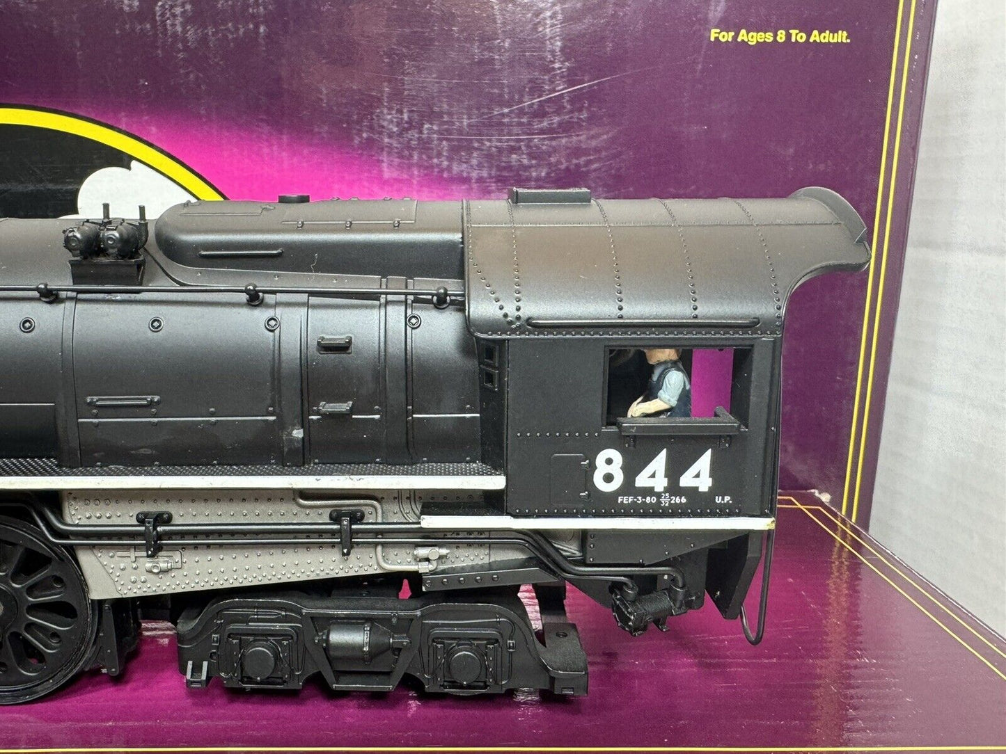 MTH 20-3044-1 Union Pacific FEF 4-8-4 Northern steam loco #844 PS 2.0 BCR EX