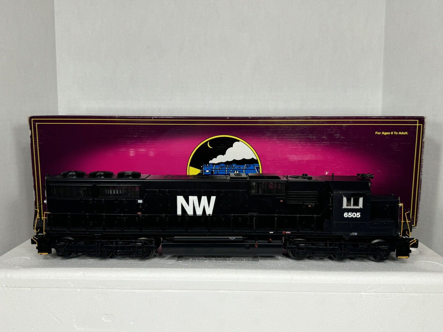 MTH 20-2706-1 Norfolk & Western N&W SD50 diesel engine #6503 PS 2.0 BCR EX