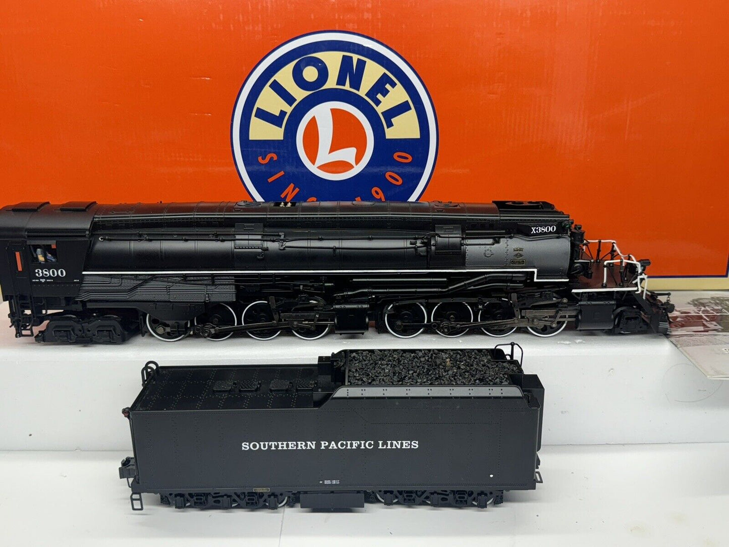 Lionel LEGACY 6-84248 Southern Pacific AC-9 steam locomotive #3800 LNIB