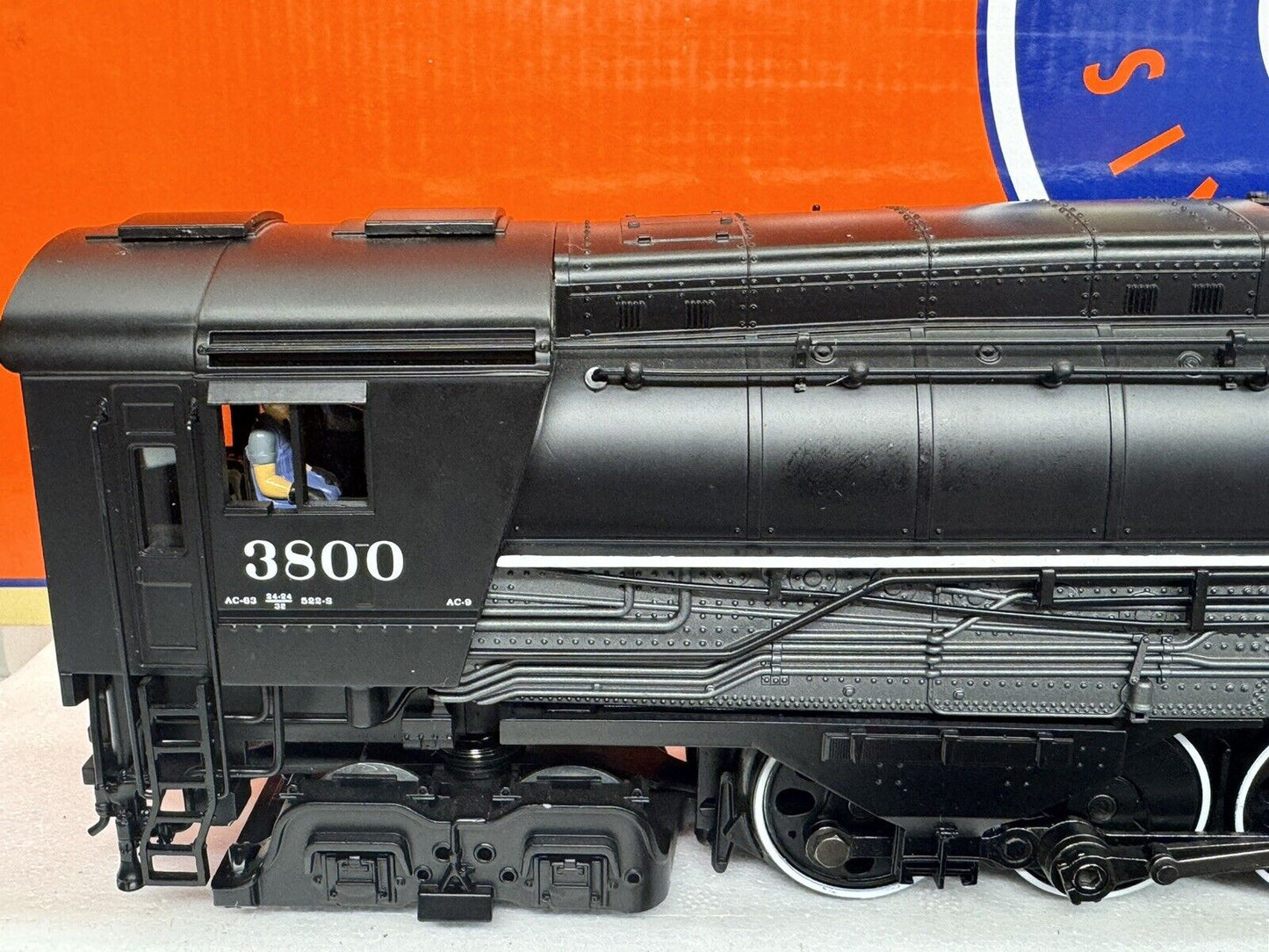 Lionel LEGACY 6-84248 Southern Pacific AC-9 steam locomotive #3800 LNIB