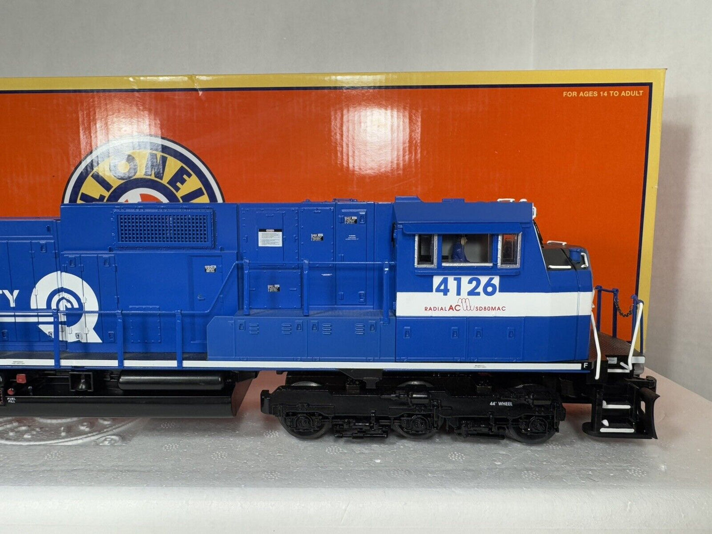 Lionel LEGACY 6-38587 Conrail SD80MAC diesel engine #4126 LNIB