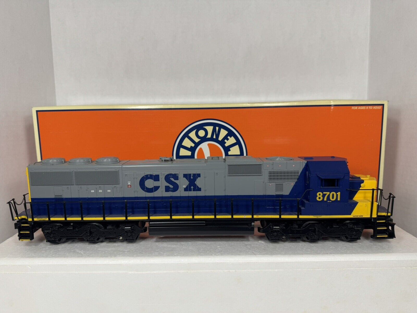 Lionel TMCC 6-18251 CSX SD60 diesel engine #8701 LNIB