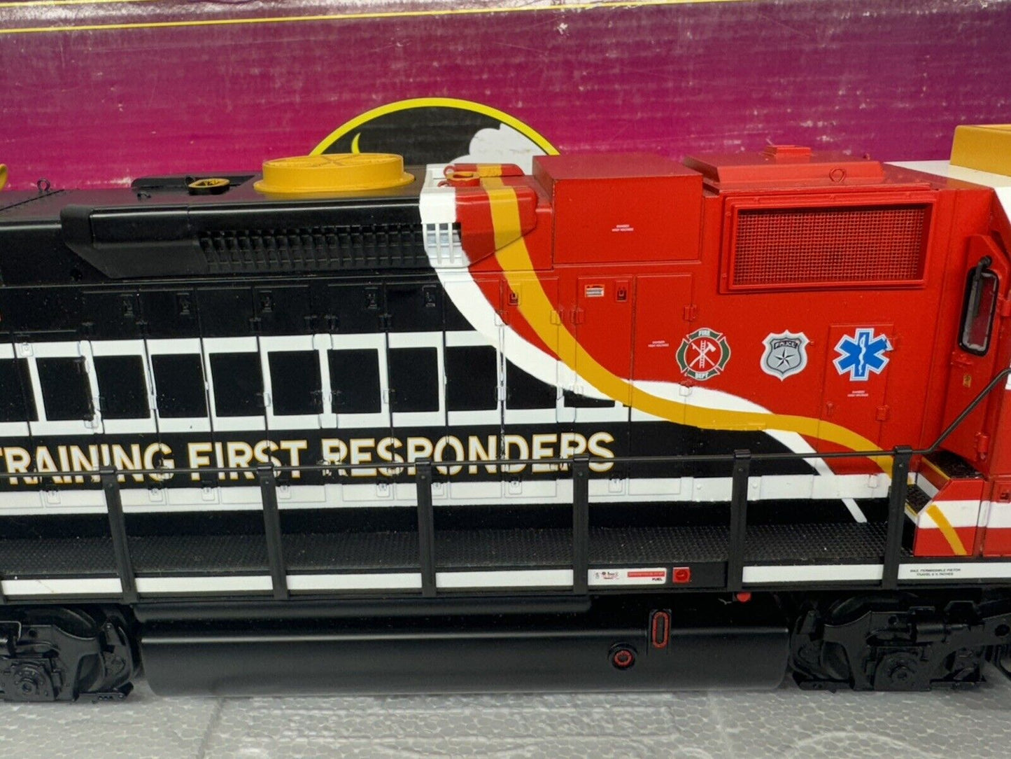 MTH 20-20648-1 Norfolk Southern 1st Responders GP38-2 diesel engine PS 3.0 EX