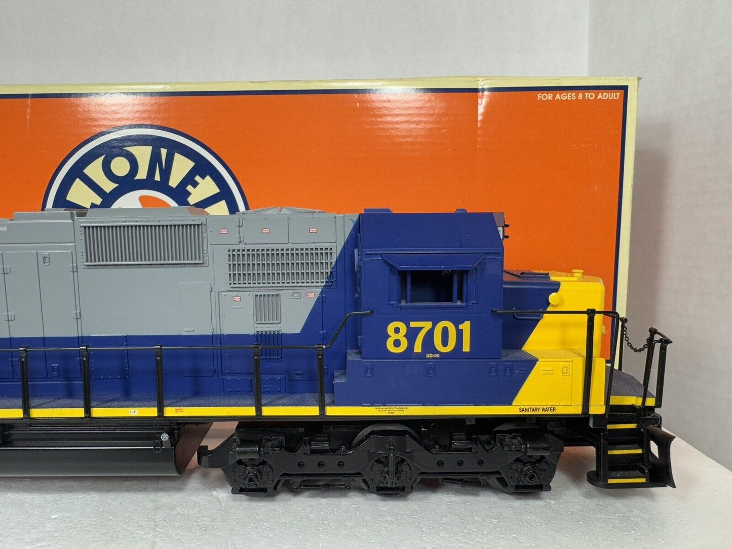 Lionel TMCC 6-18251 CSX SD60 diesel engine #8701 LNIB