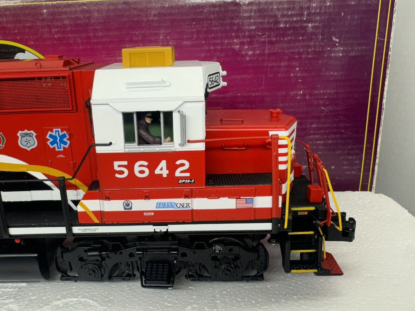 MTH 20-20648-1 Norfolk Southern 1st Responders GP38-2 diesel engine PS 3.0 EX