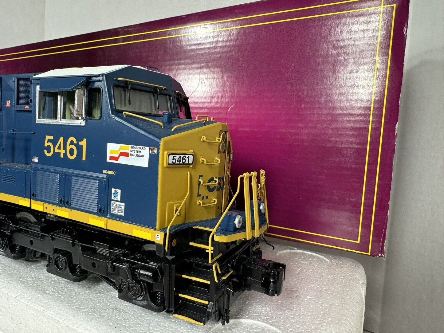 MTH 20-20921-1 CSX ES44DC diesel engine #5461 PS 3.0 LNIB