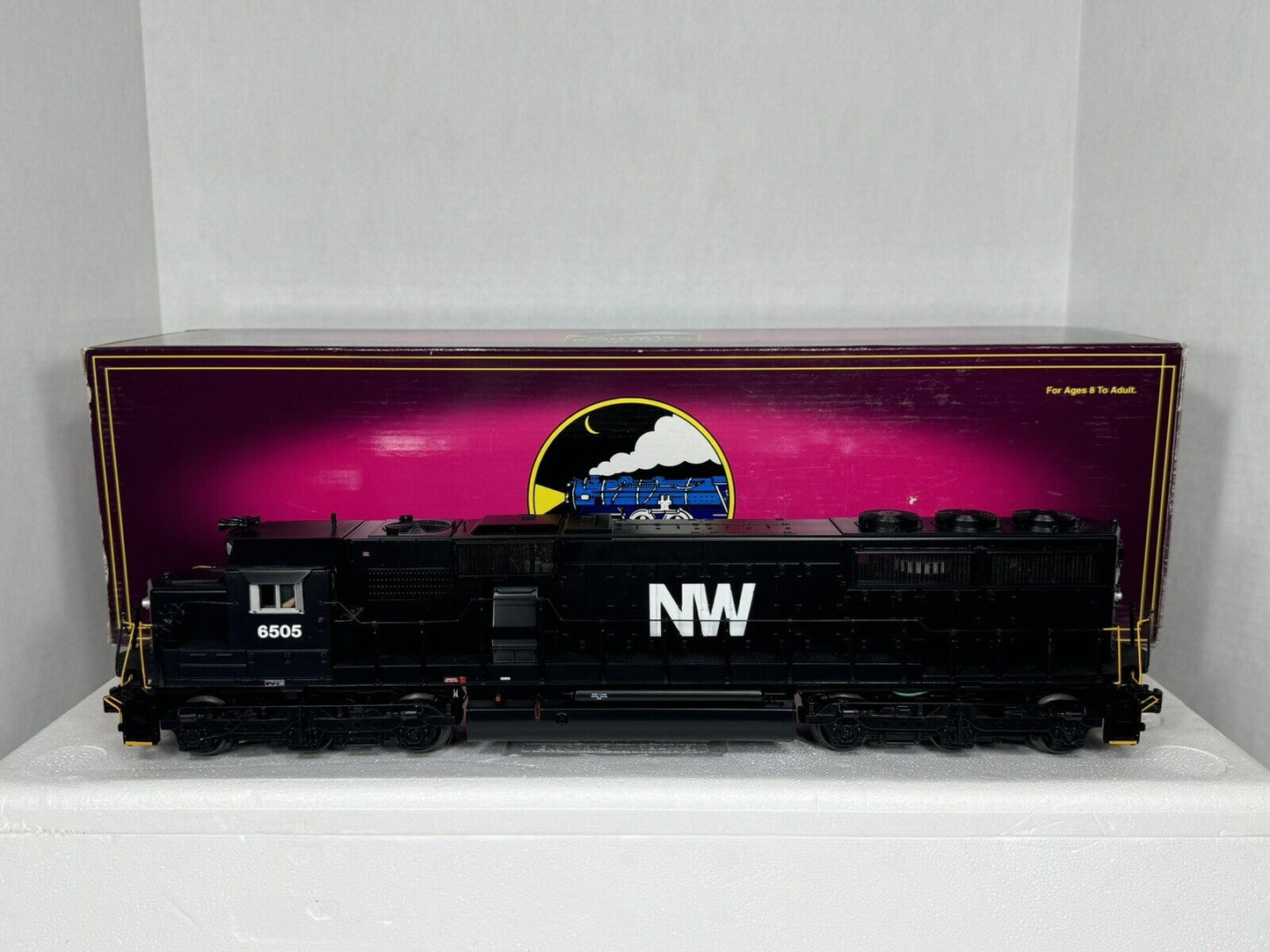 MTH 20-2706-1 Norfolk & Western N&W SD50 diesel engine #6503 PS 2.0 BCR EX