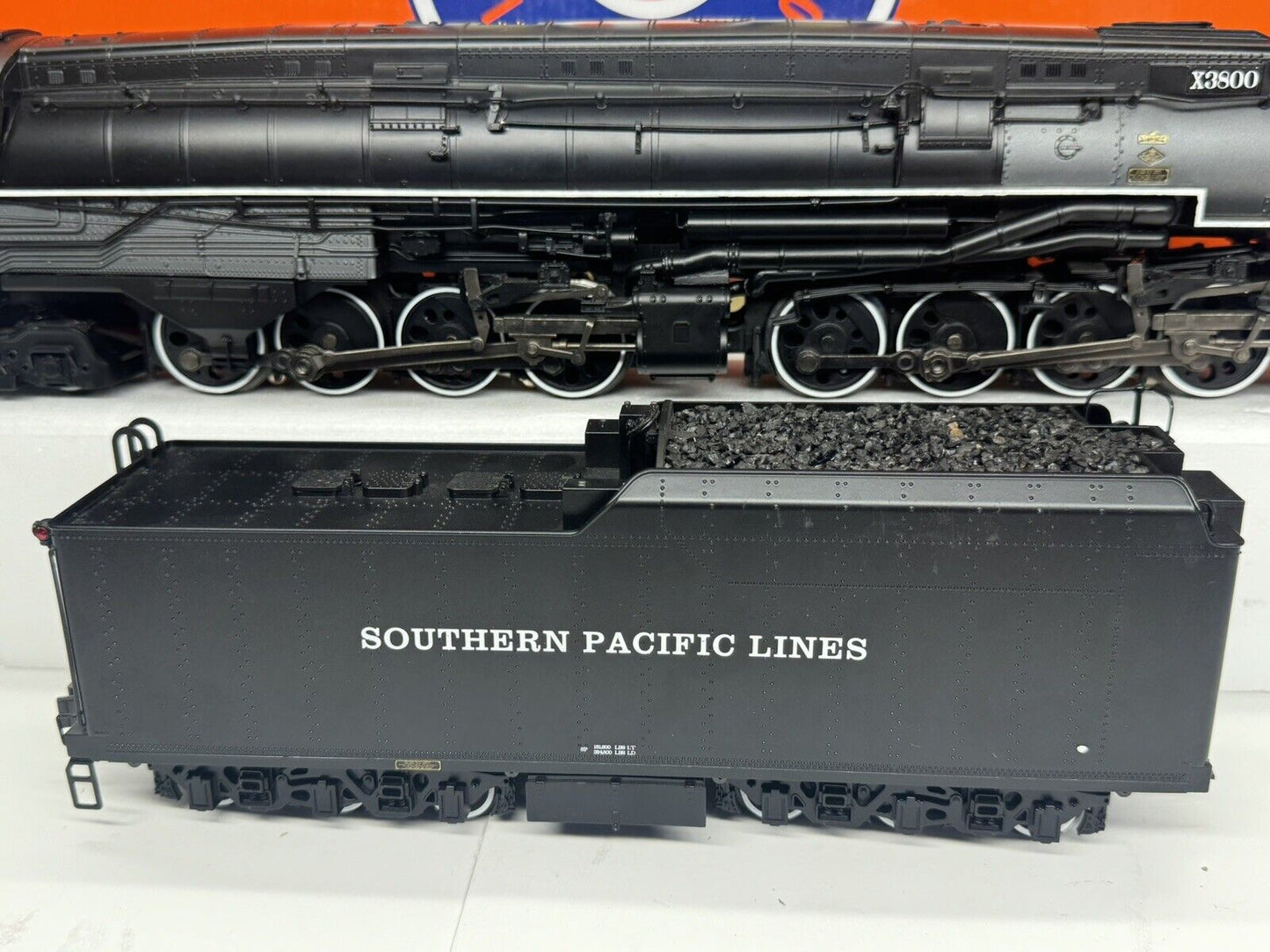 Lionel LEGACY 6-84248 Southern Pacific AC-9 steam locomotive #3800 LNIB