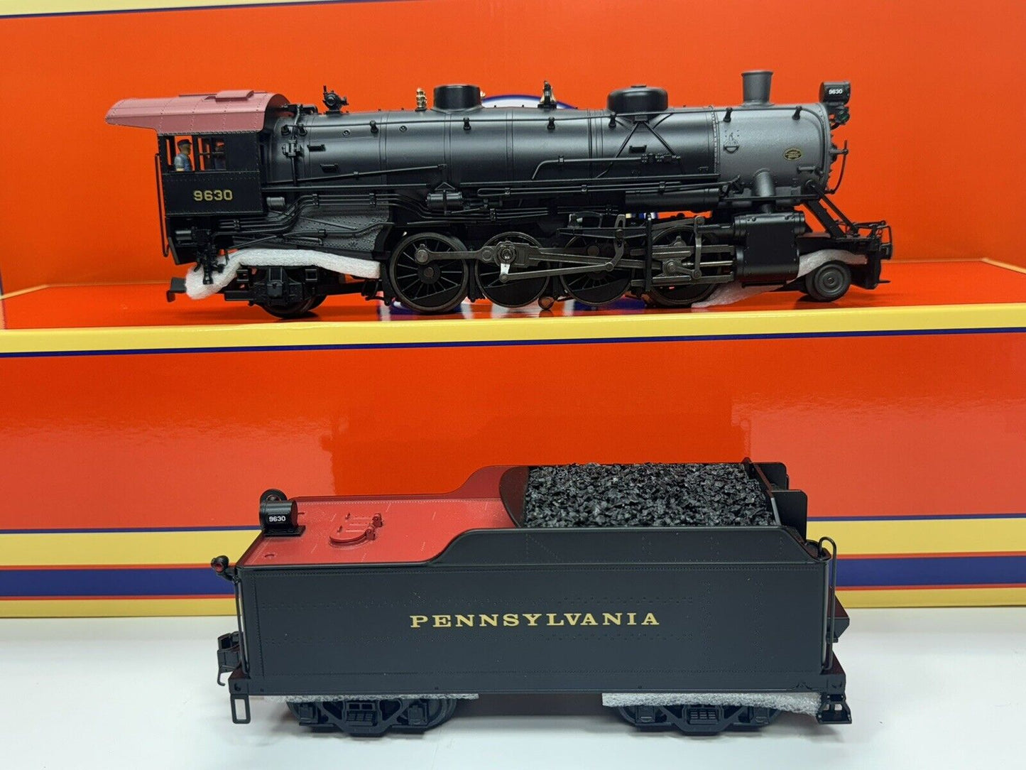 Lionel LEGACY 6-84469 Pennsylvania PRR Light Mikado steam loco #9630 EX