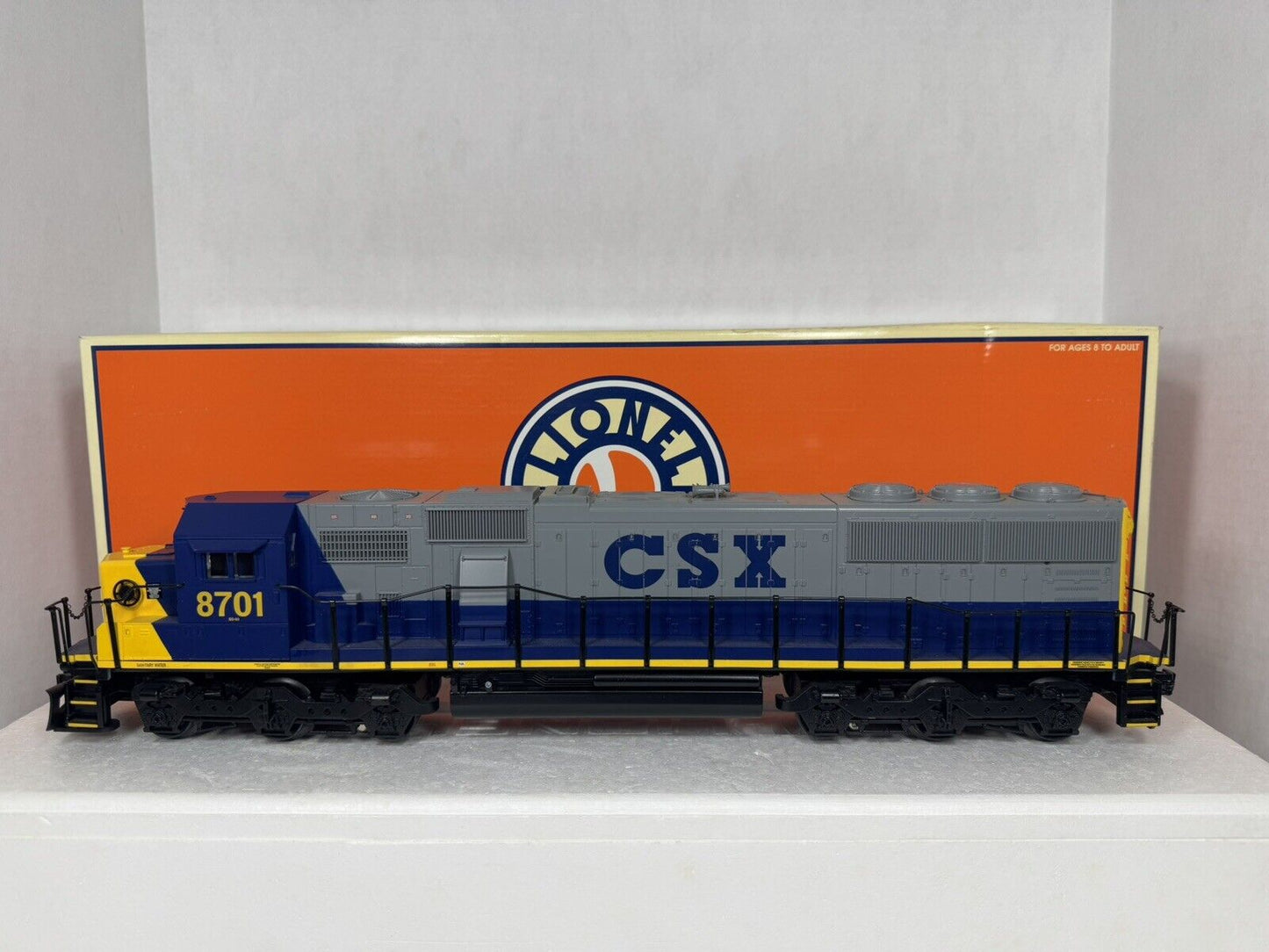 Lionel TMCC 6-18251 CSX SD60 diesel engine #8701 LNIB