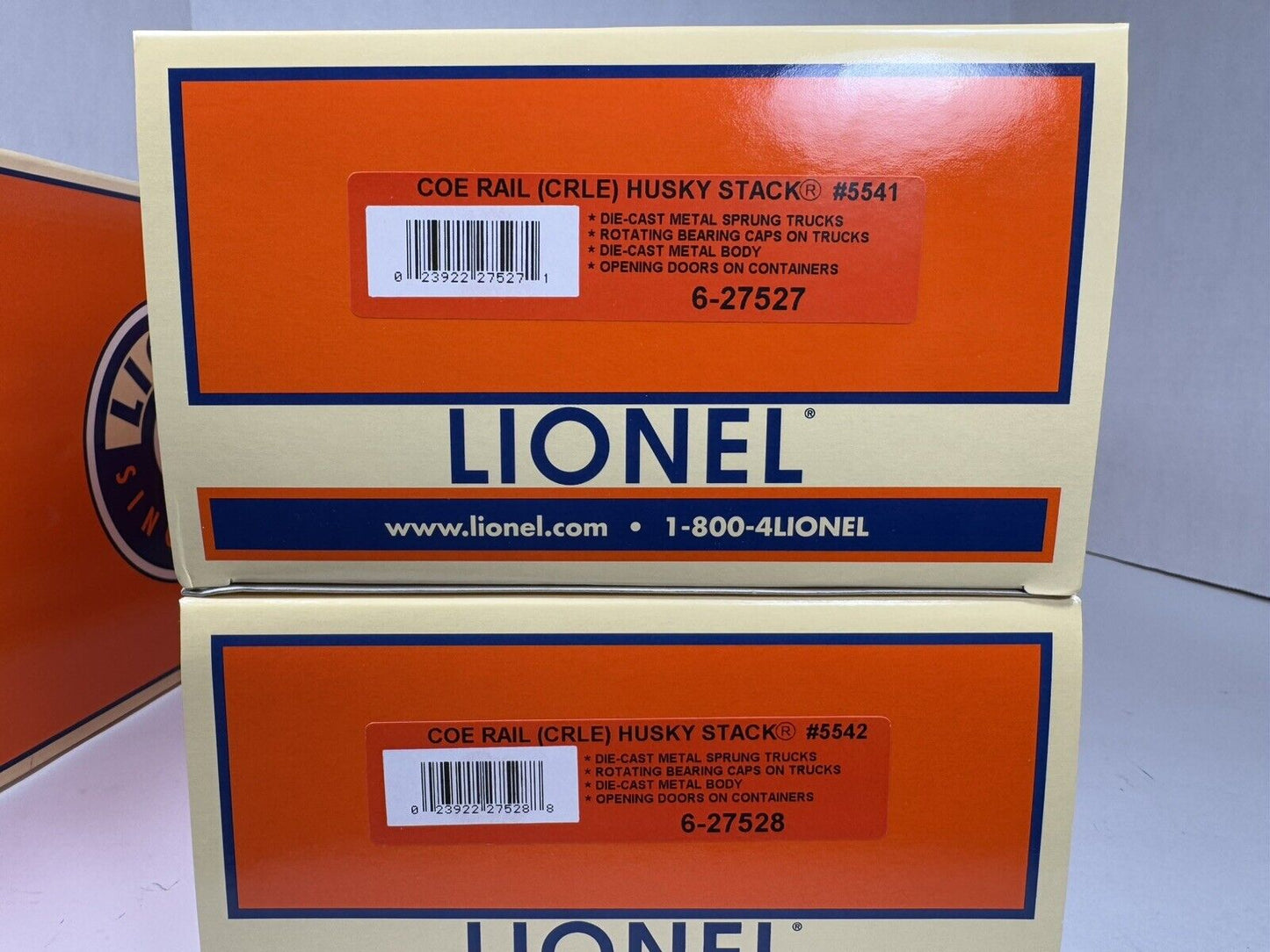 Lionel 6-21865 COE Rail intermodal husky stack 2-pack NIB