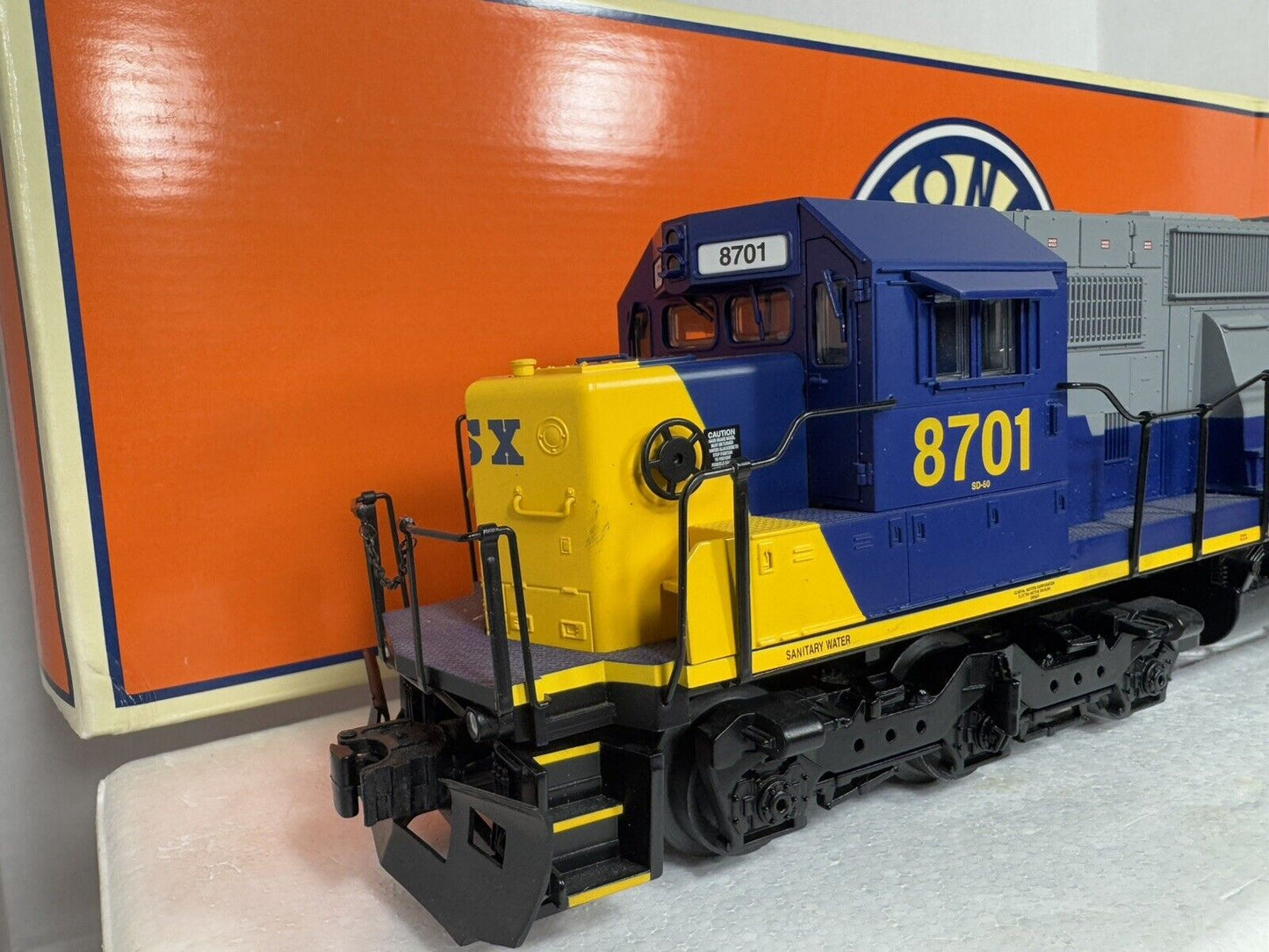 Lionel TMCC 6-18251 CSX SD60 diesel engine #8701 LNIB