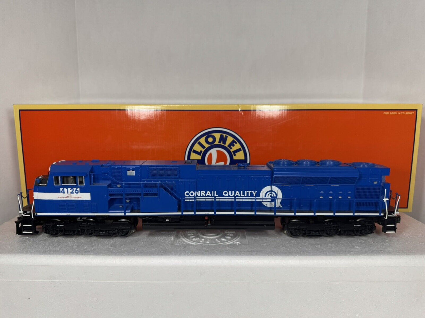 Lionel LEGACY 6-38587 Conrail SD80MAC diesel engine #4126 LNIB