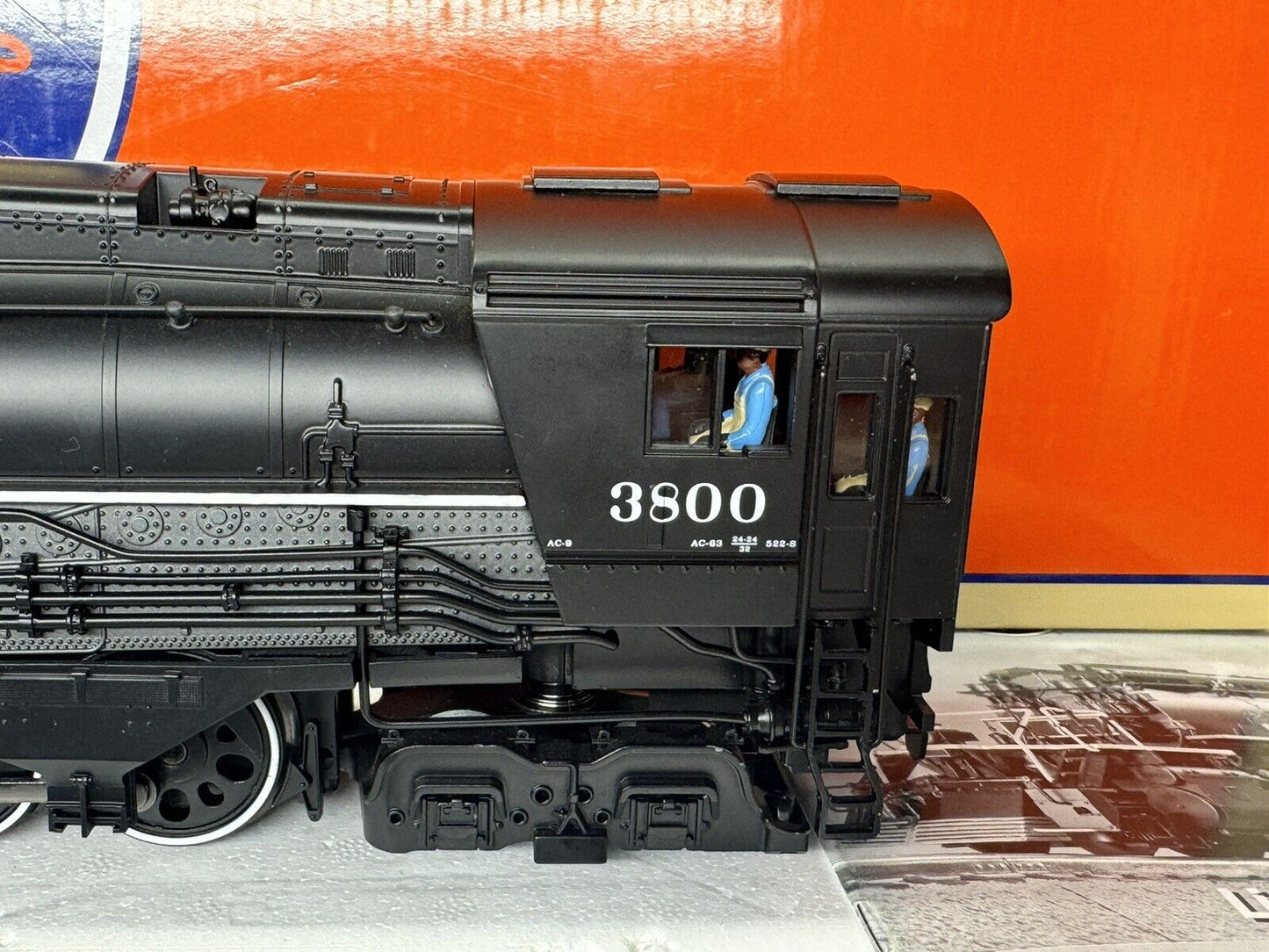 Lionel LEGACY 6-84248 Southern Pacific AC-9 steam locomotive #3800 LNIB