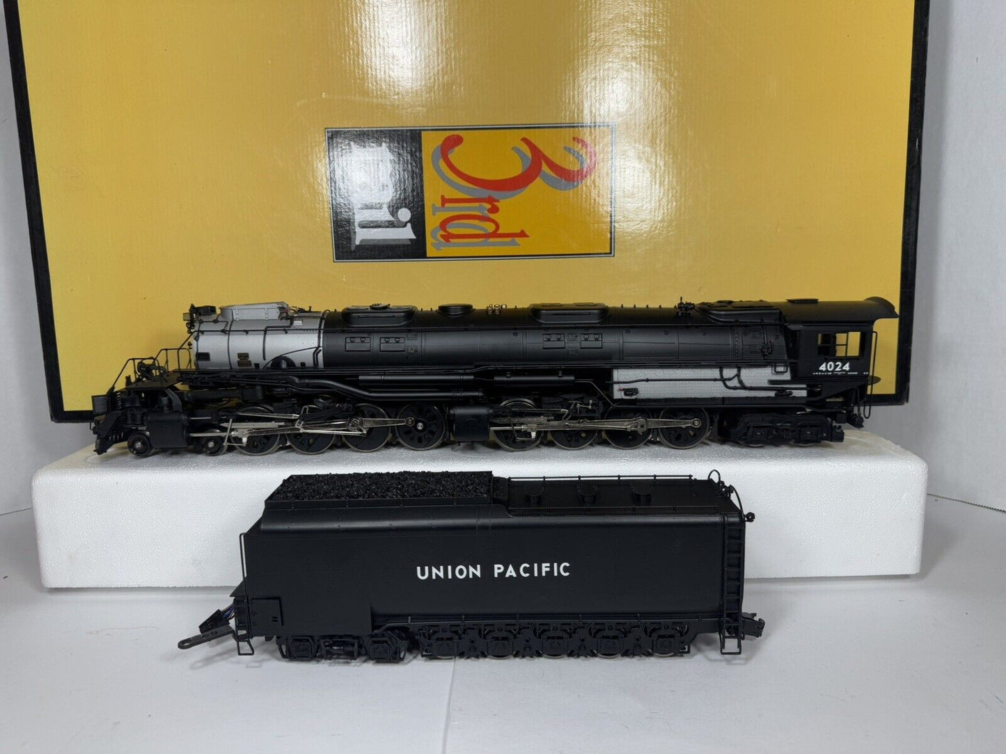 Sunset 3rd Rail brass TMCC Union Pacific UP Big Boy steam loco & tender #4024 EX